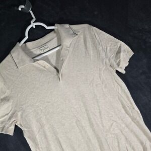 J. Crew Cream Polo Shirt